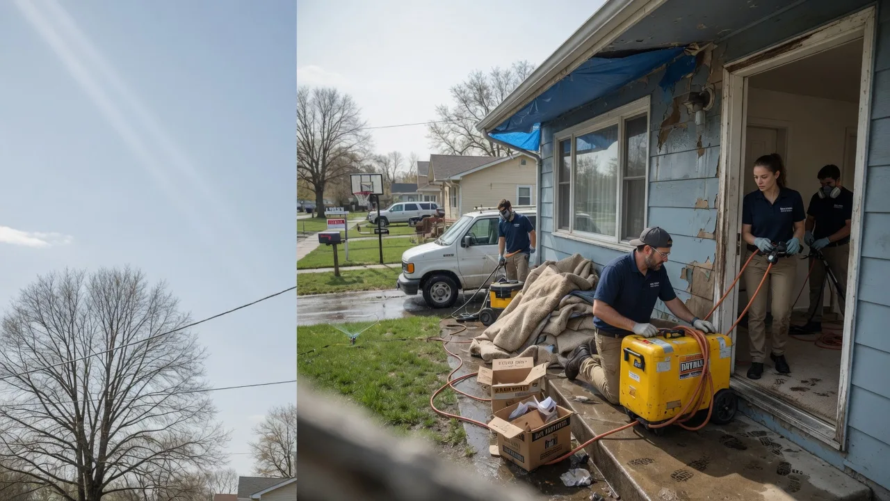 Basement Flood Cleanup in Lambert, MS near me